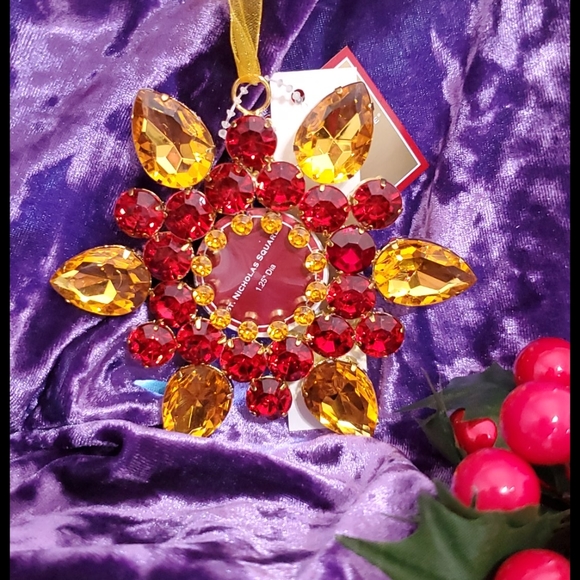 St. Nicholas Square Photo gemstones snowflake NWT - Picture 4 of 7